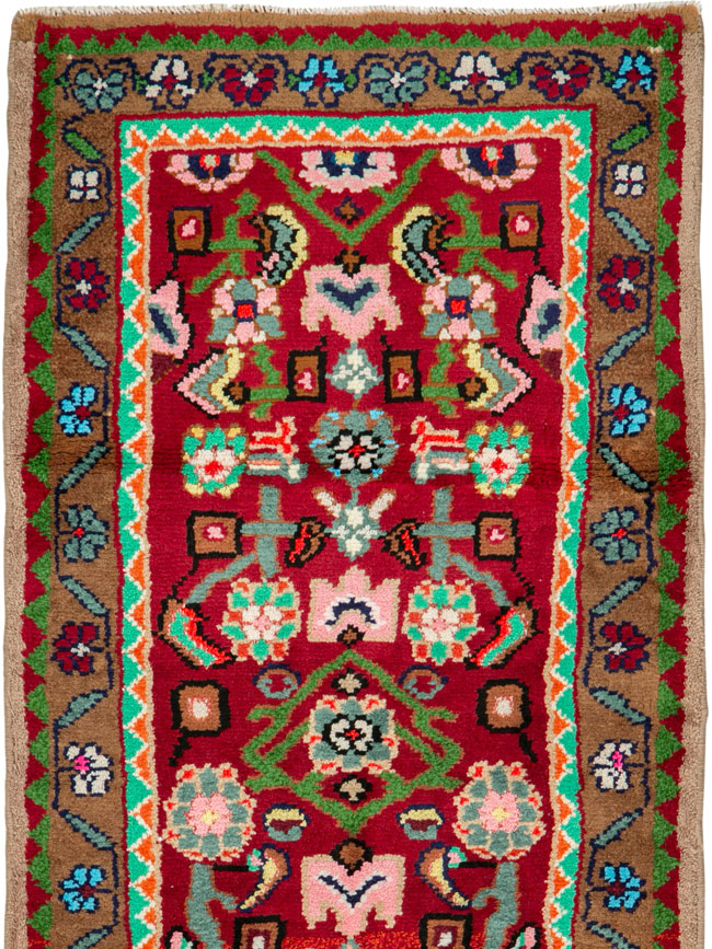 Vintage Persian Hamadan Rug, No.26199 - Galerie Shabab
