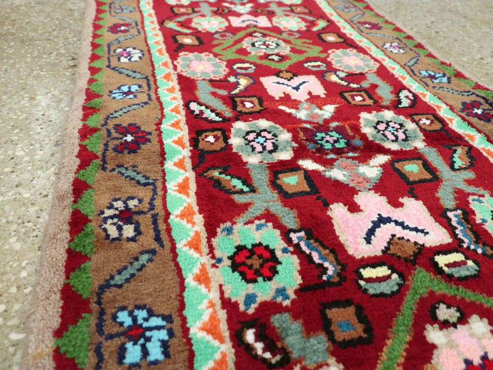 Vintage Persian Hamadan Rug, No.26199 - Galerie Shabab