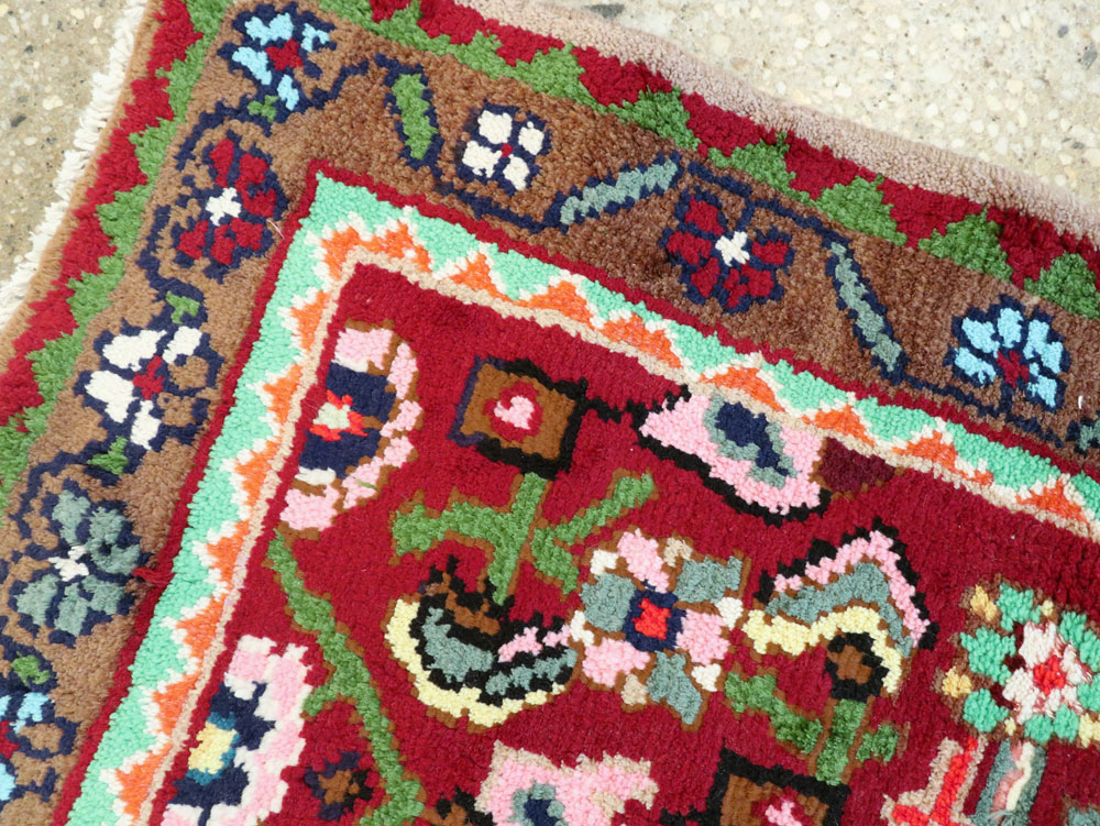Vintage Persian Hamadan Rug, No.26199 - Galerie Shabab