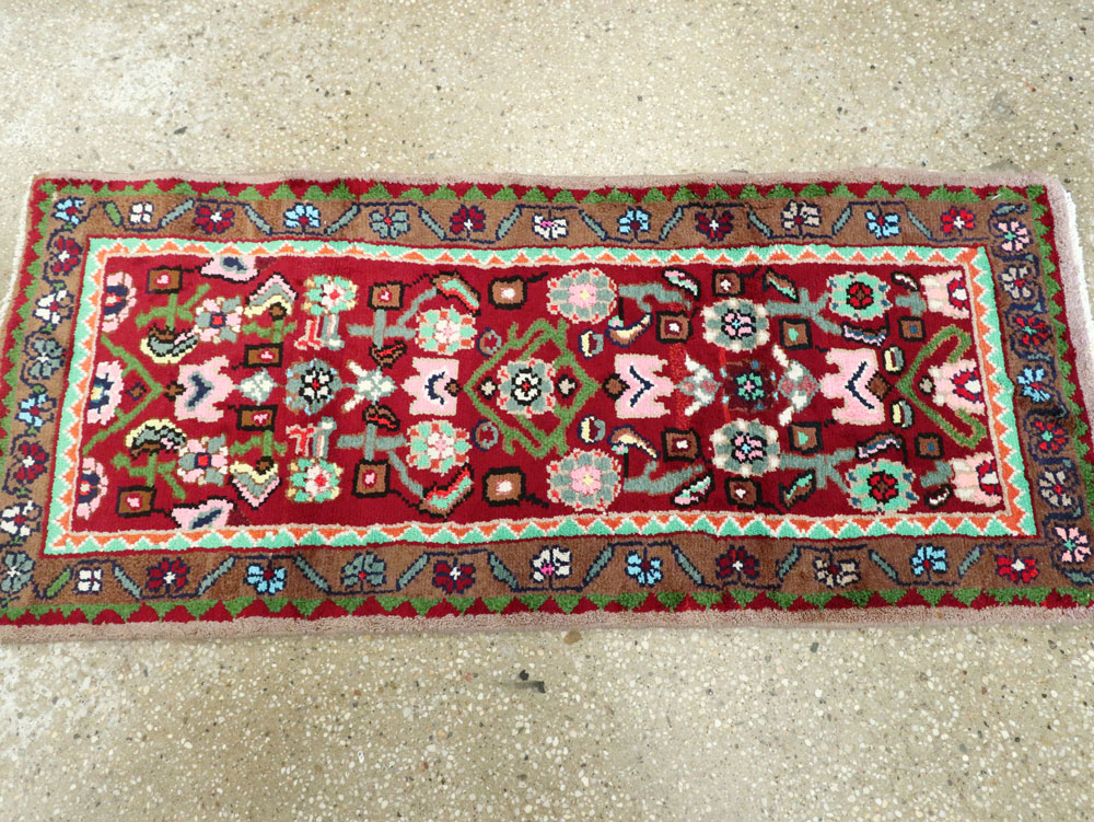 Vintage Persian Hamadan Rug, No.26199 - Galerie Shabab