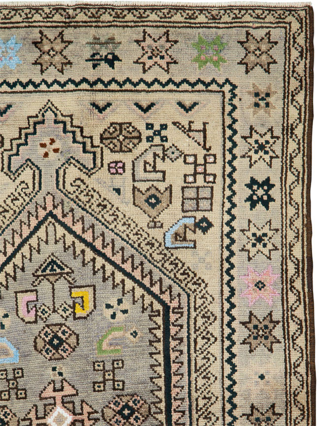 Vintage Persian Malayer Rug, No.26201 - Galerie Shabab