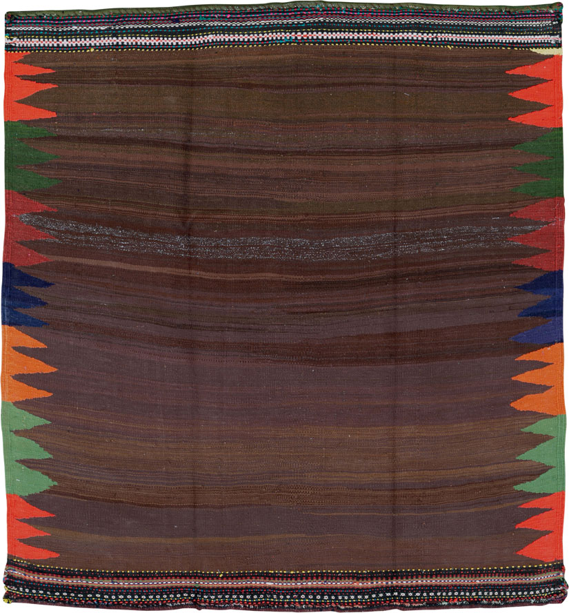 Vintage Persian Flatweave, No.26202 - Galerie Shabab
