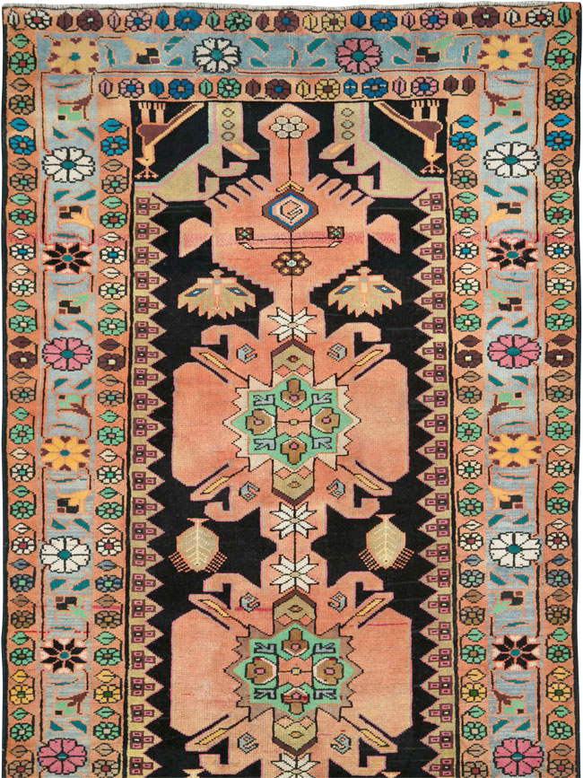 Vintage Persian Hamadan Runner, No.26204 - Galerie Shabab