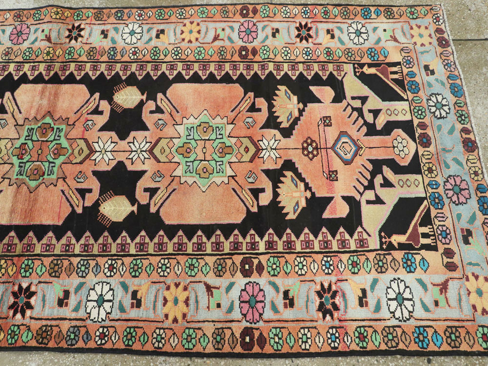 Vintage Persian Hamadan Runner, No.26204 - Galerie Shabab