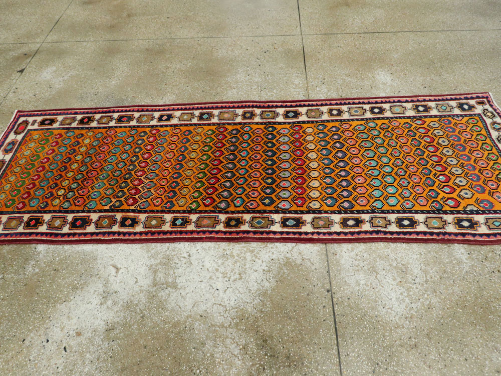 Vintage Persian Hamadan Runner, No.26205 - Galerie Shabab
