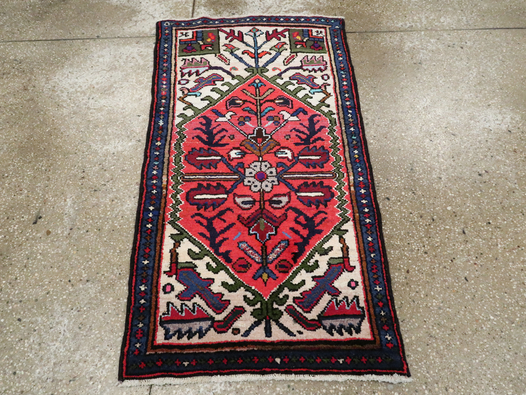 Vintage Persian Hamadan Rug, No.26207 - Galerie Shabab