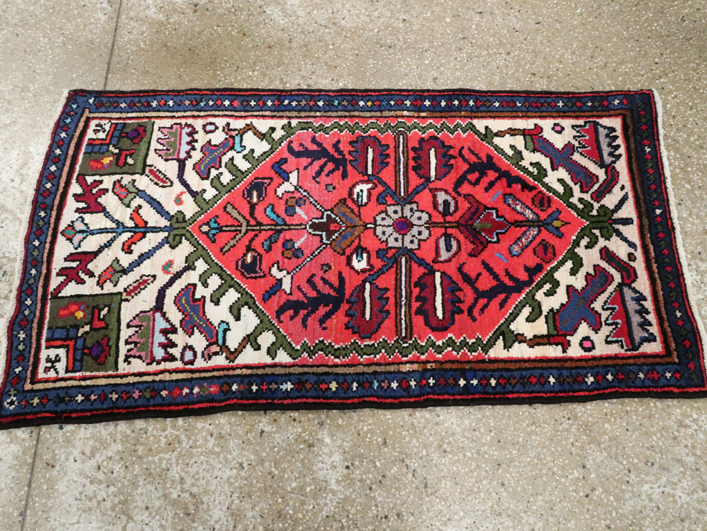 Vintage Persian Hamadan Rug, No.26207 - Galerie Shabab