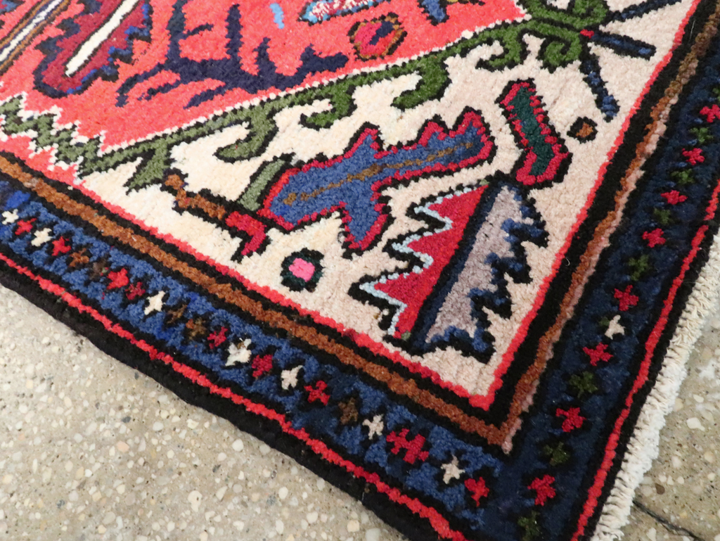 Vintage Persian Hamadan Rug, No.26207 - Galerie Shabab