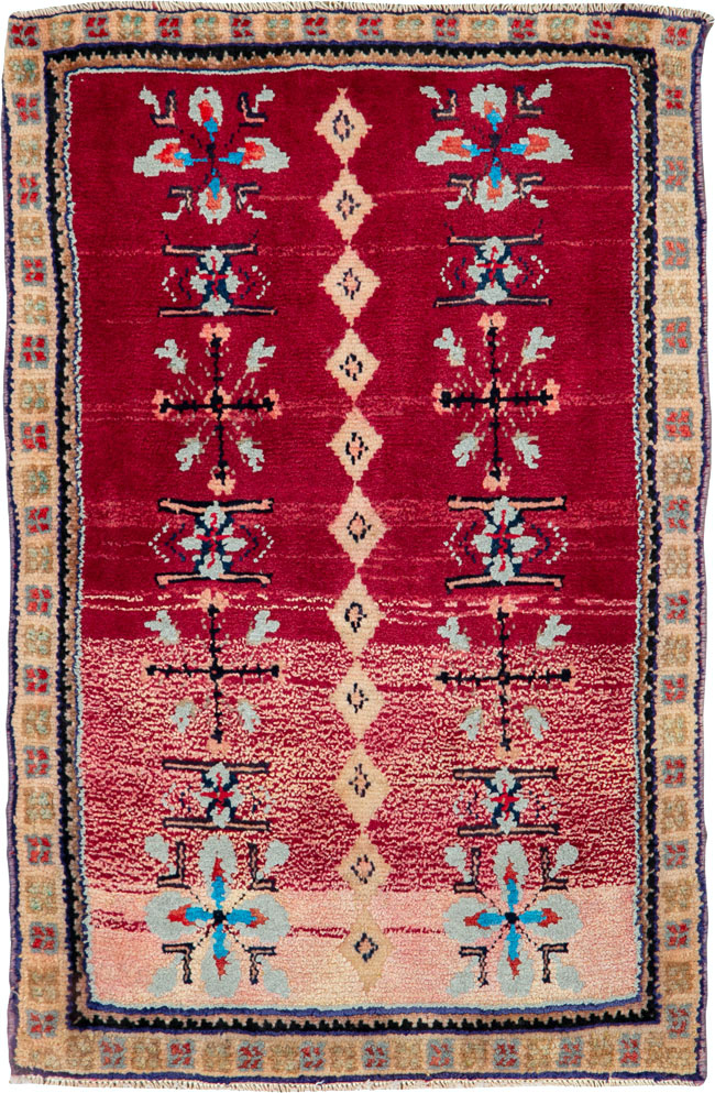Vintage Persian Hamadan Rug, No.26208 - Galerie Shabab
