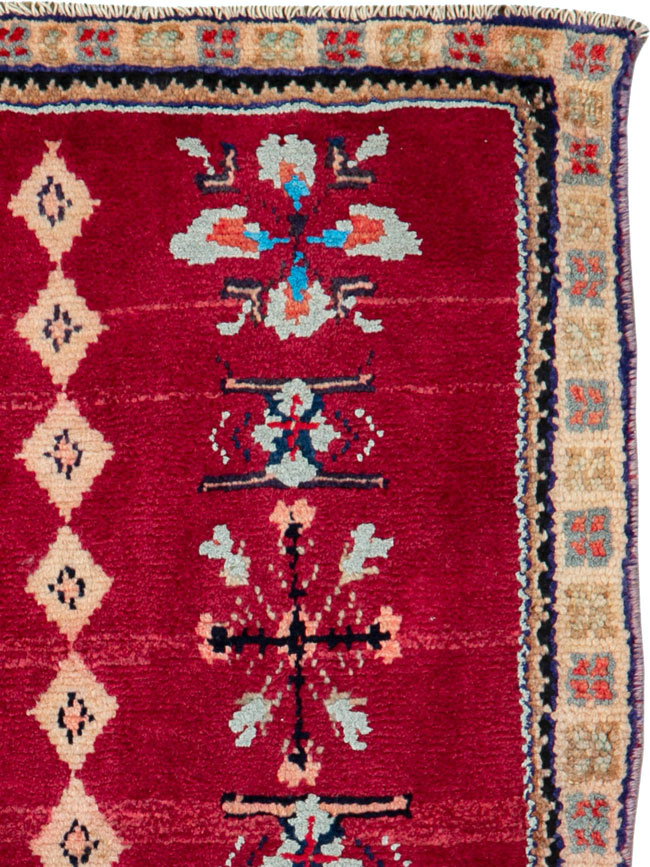 Vintage Persian Hamadan Rug, No.26208 - Galerie Shabab