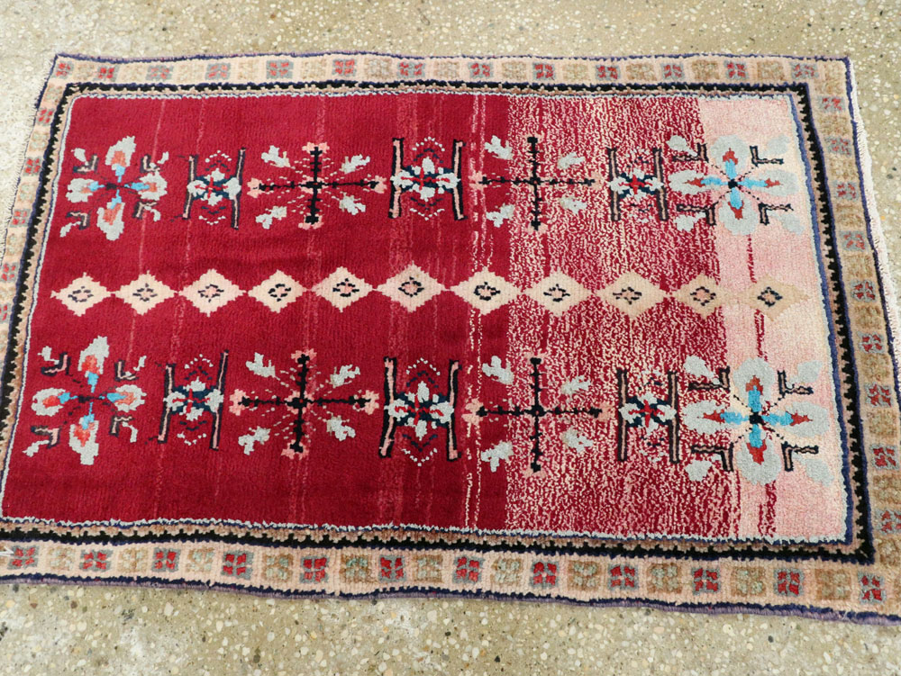 Vintage Persian Hamadan Rug, No.26208 - Galerie Shabab