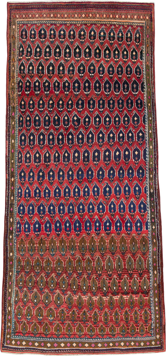 Vintage Persian Mahal Rug, No.26211 - Galerie Shabab