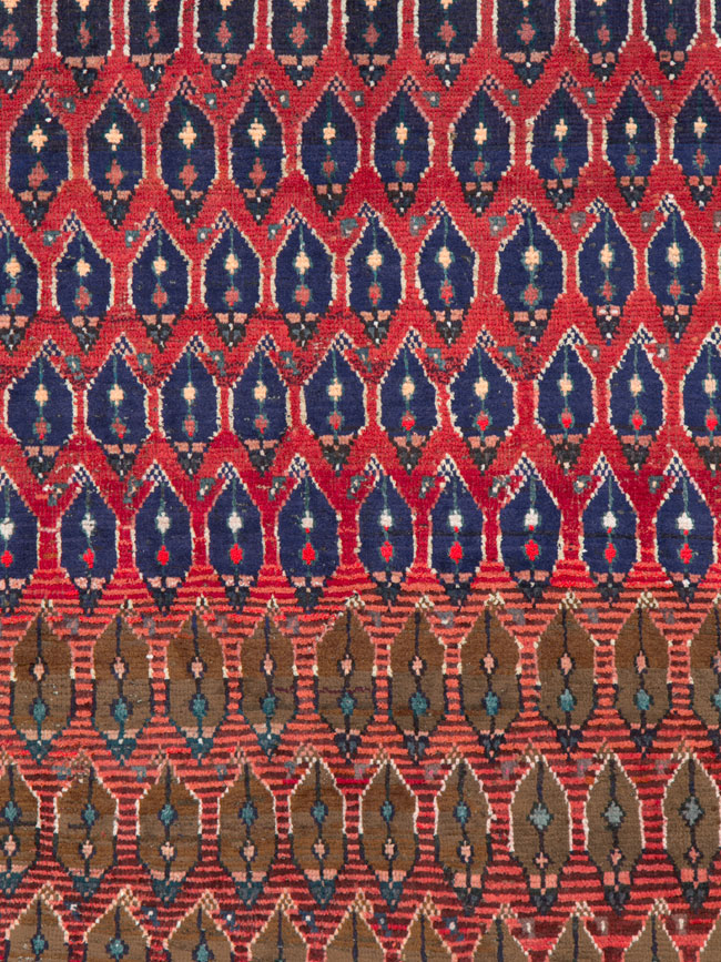 Vintage Persian Mahal Rug, No.26211 - Galerie Shabab