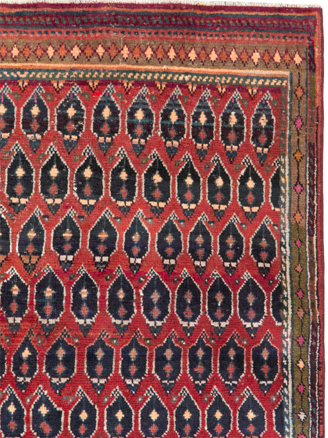 Vintage Persian Mahal Rug, No.26211 - Galerie Shabab