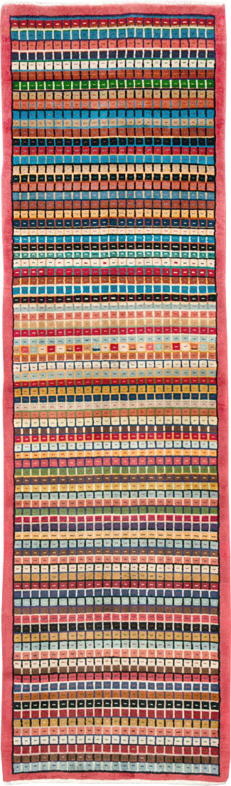 Vintage Persian Mahal Runner, No.26218 - Galerie Shabab