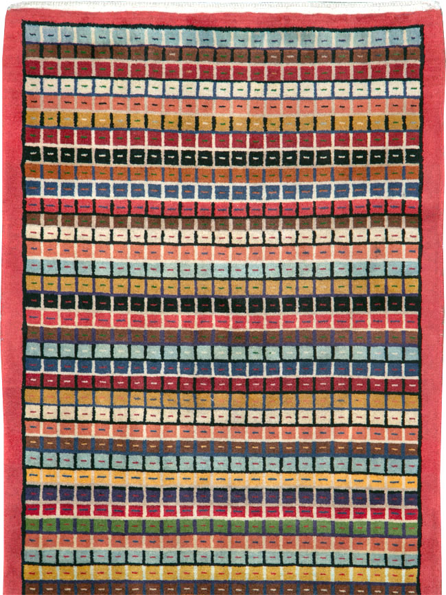 Vintage Persian Mahal Runner, No.26218 - Galerie Shabab