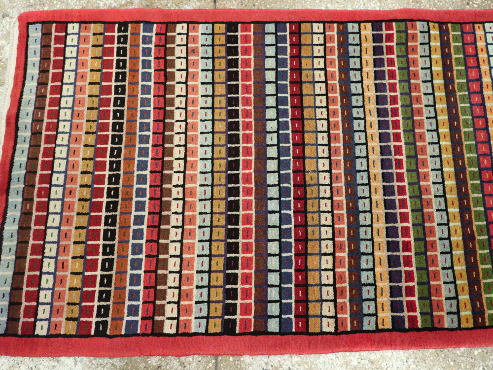 Vintage Persian Mahal Runner, No.26218 - Galerie Shabab