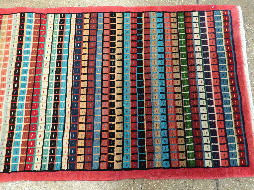 Vintage Persian Mahal Runner, No.26218 - Galerie Shabab