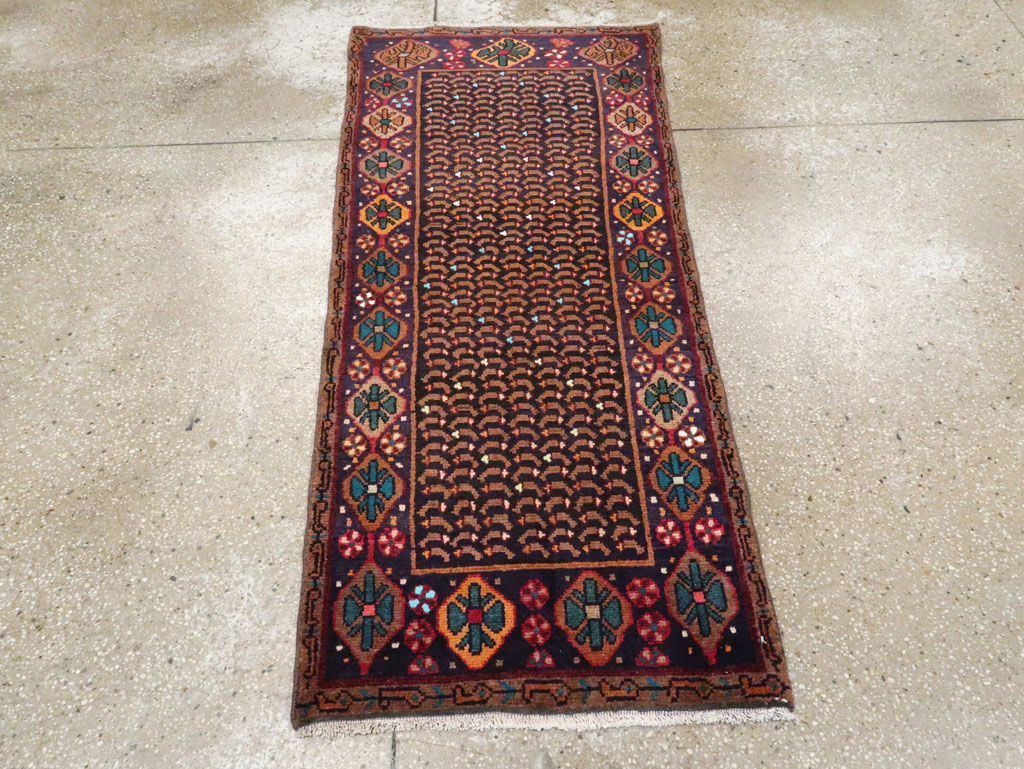 Vintage Persian Baluch Throw Rug, No.26219 - Galerie Shabab