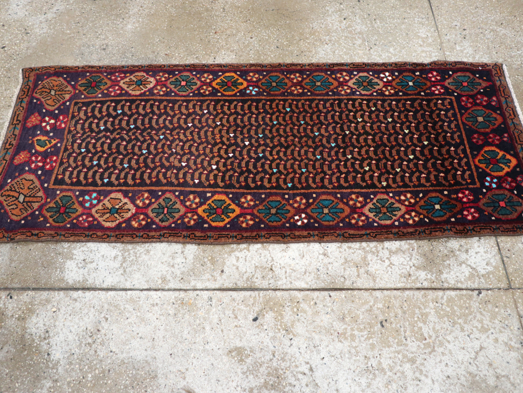 Vintage Persian Baluch Throw Rug, No.26219 - Galerie Shabab