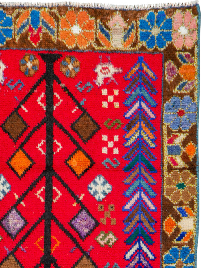 Vintage Persian Hamadan Rug, No.26222 - Galerie Shabab