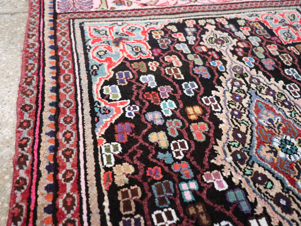 Vintage Persian Hamadan Rug, No.26224 - Galerie Shabab