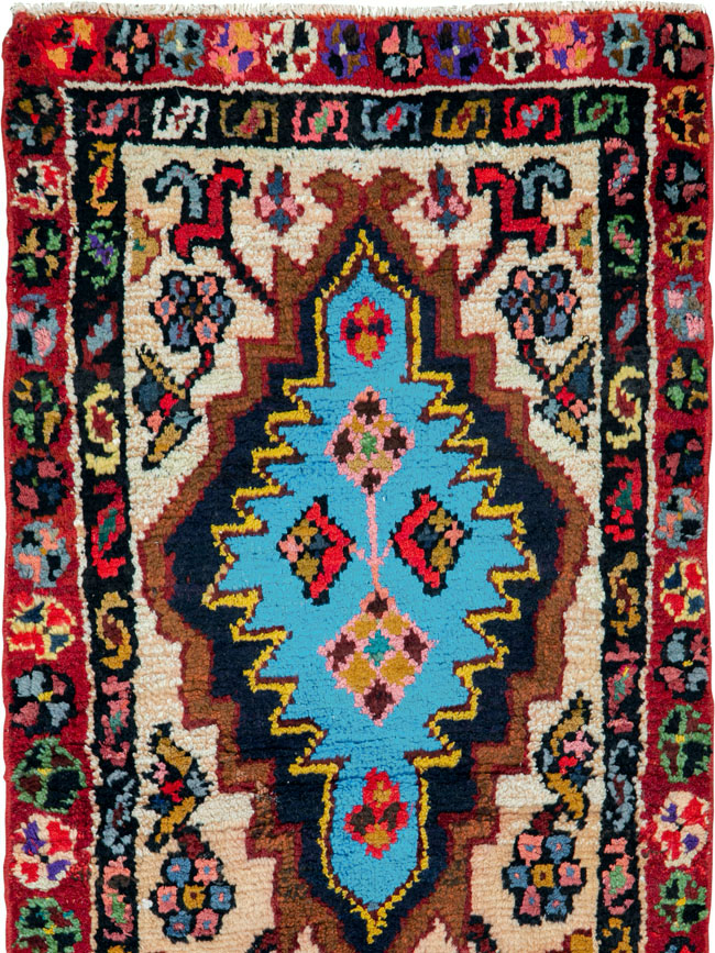 Vintage Persian Hamadan Rug, No.26229 - Galerie Shabab