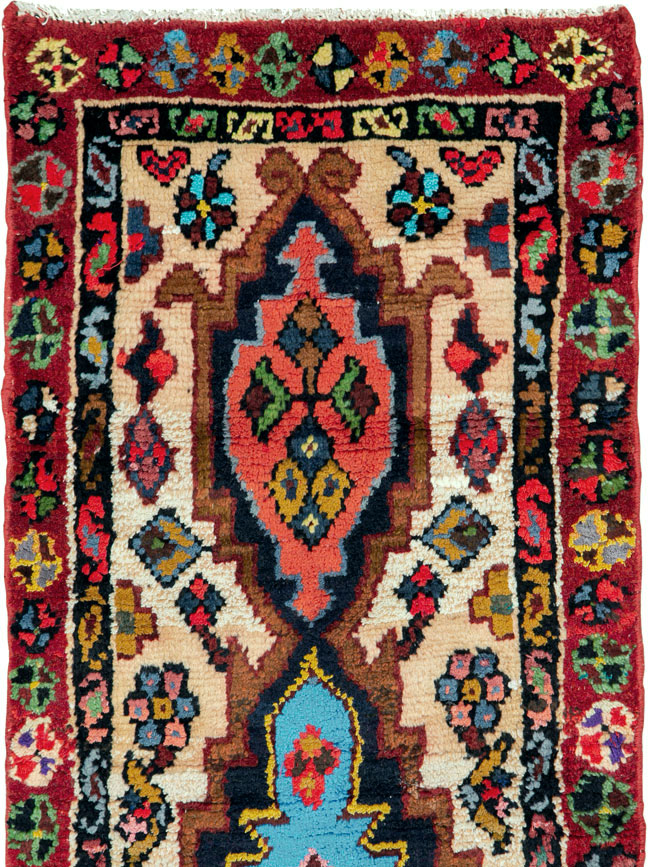 Vintage Persian Hamadan Rug, No.26229 - Galerie Shabab