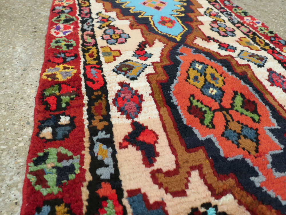 Vintage Persian Hamadan Rug, No.26229 - Galerie Shabab