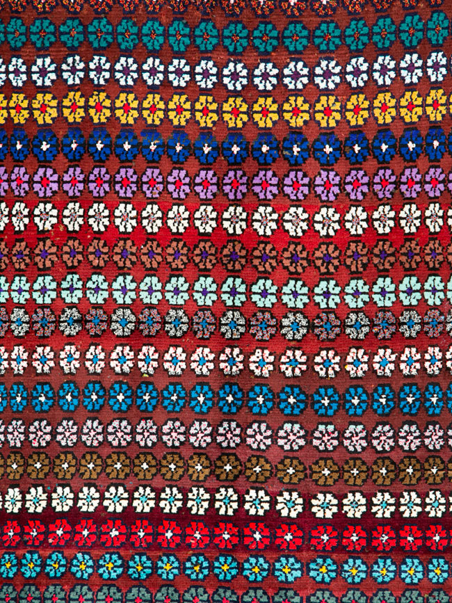 Vintage Persian Mahal Runner, No.26230 - Galerie Shabab