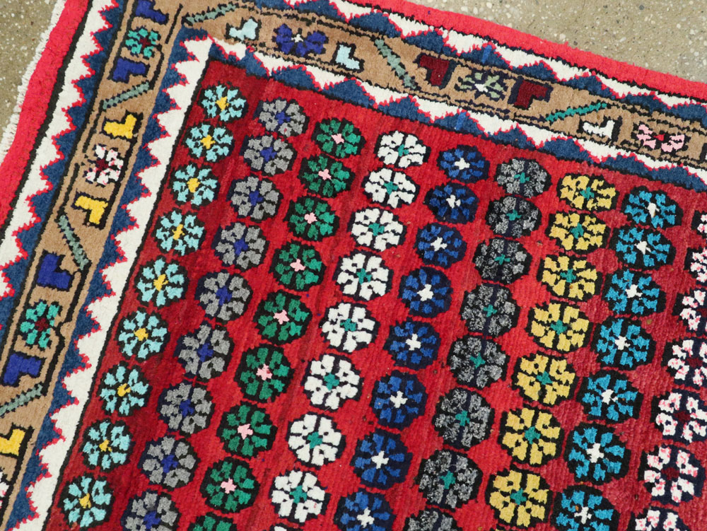 Vintage Persian Mahal Runner, No.26230 - Galerie Shabab