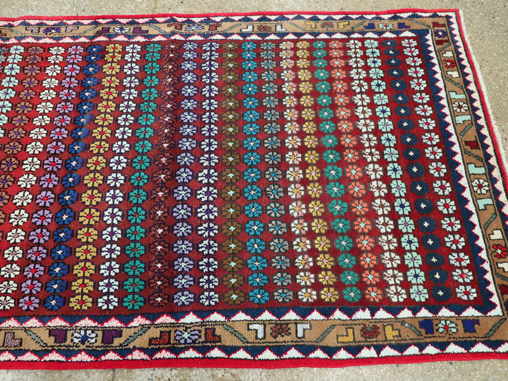 Vintage Persian Mahal Runner, No.26230 - Galerie Shabab