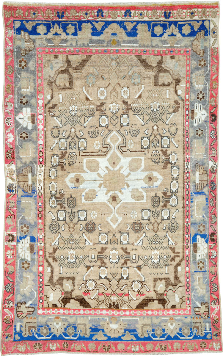 Vintage Persian Hamadan Rug, No.26233 - Galerie Shabab