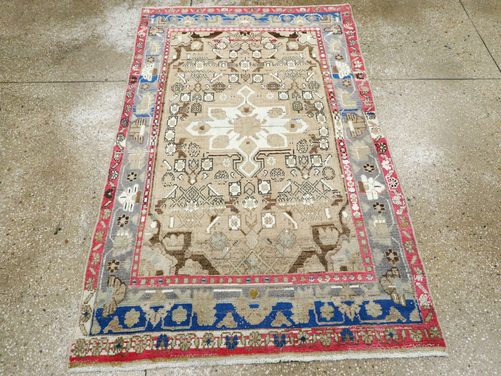 Vintage Persian Hamadan Rug, No.26233 - Galerie Shabab