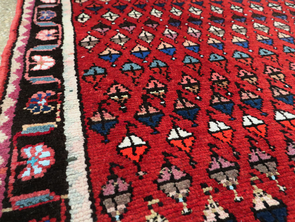 Vintage Persian Hamadan Rug, No.26234 - Galerie Shabab