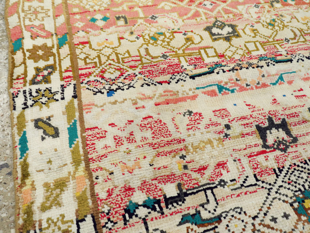 Vintage Persian Hamadan Rug, No.26235 - Galerie Shabab