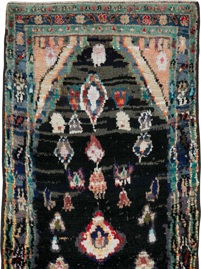 Vintage Persian Hamadan Rug, No.26236 - Galerie Shabab
