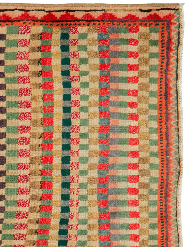 Vintage Persian Mahal Rug, No.26238 - Galerie Shabab