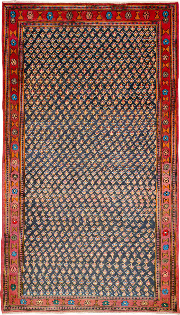 Vintage Persian Hamadan Rug, No.26239 - Galerie Shabab