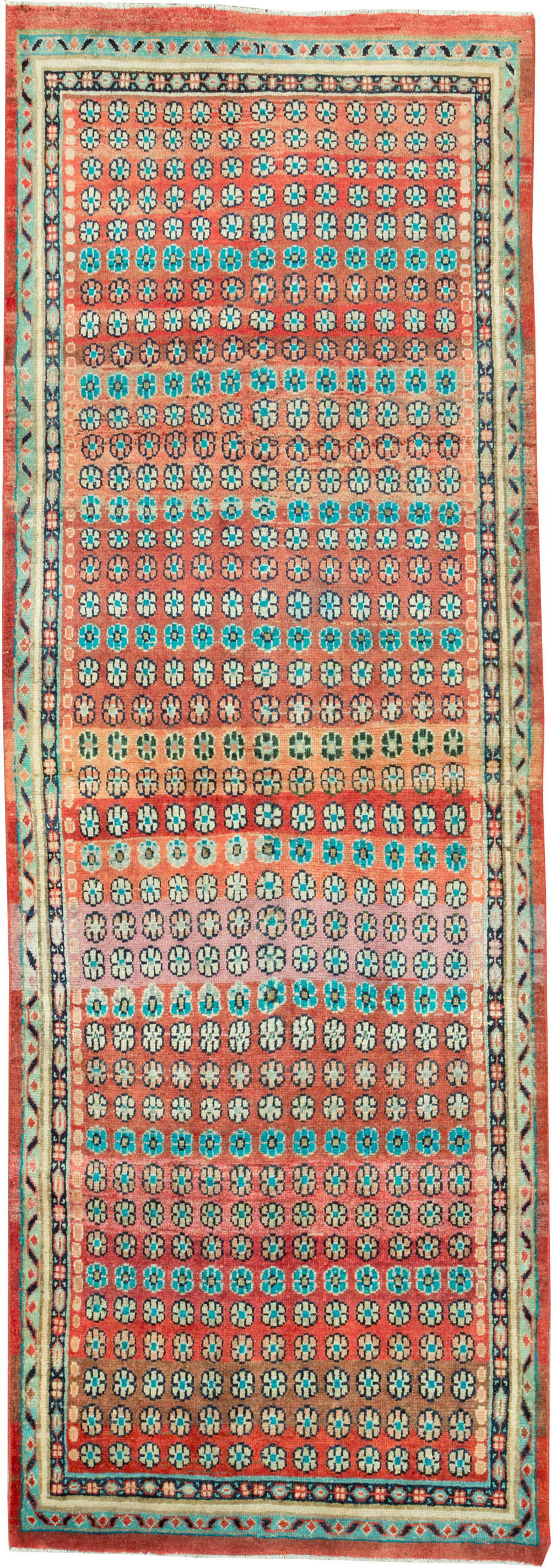 Vintage Persian Mahal Runner, No.26240 - Galerie Shabab