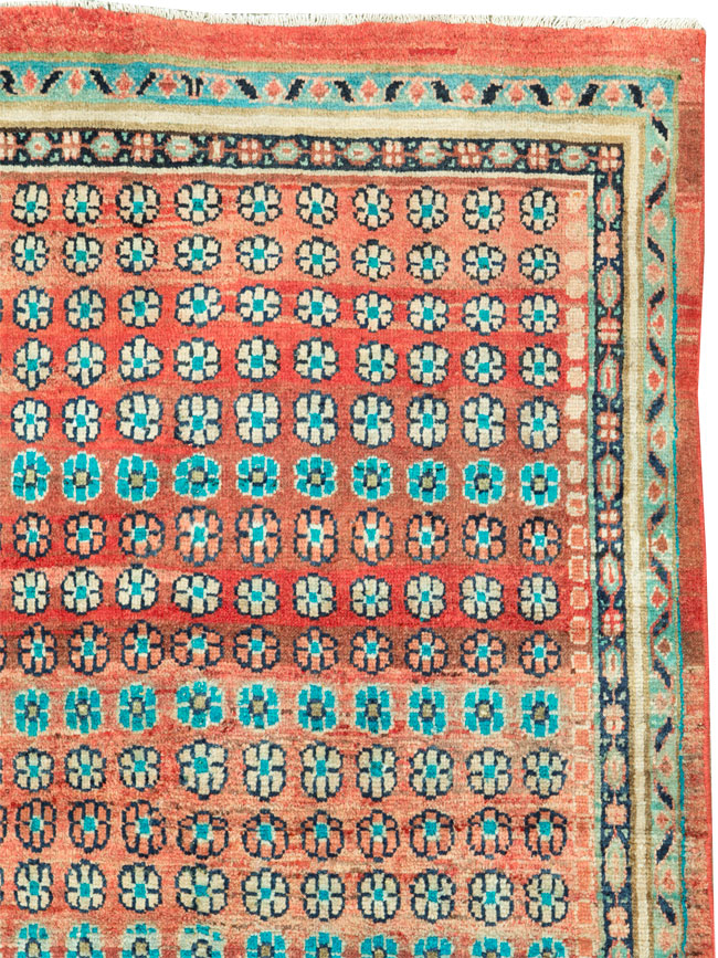 Vintage Persian Mahal Runner, No.26240 - Galerie Shabab