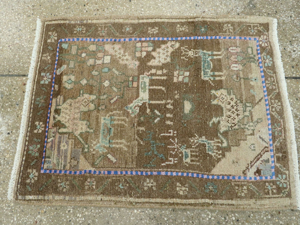Vintage Persian Hamadan Rug, No.26242 - Galerie Shabab