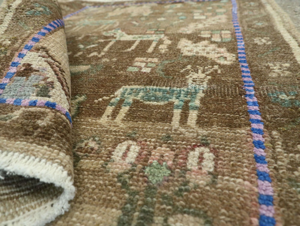 Vintage Persian Hamadan Rug, No.26242 - Galerie Shabab