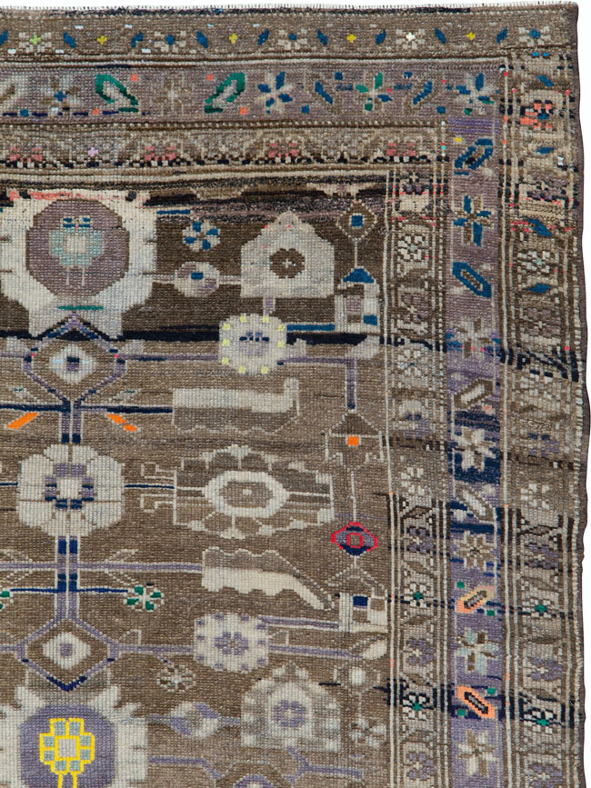 Vintage Persian Malayer Rug, No.26243 - Galerie Shabab