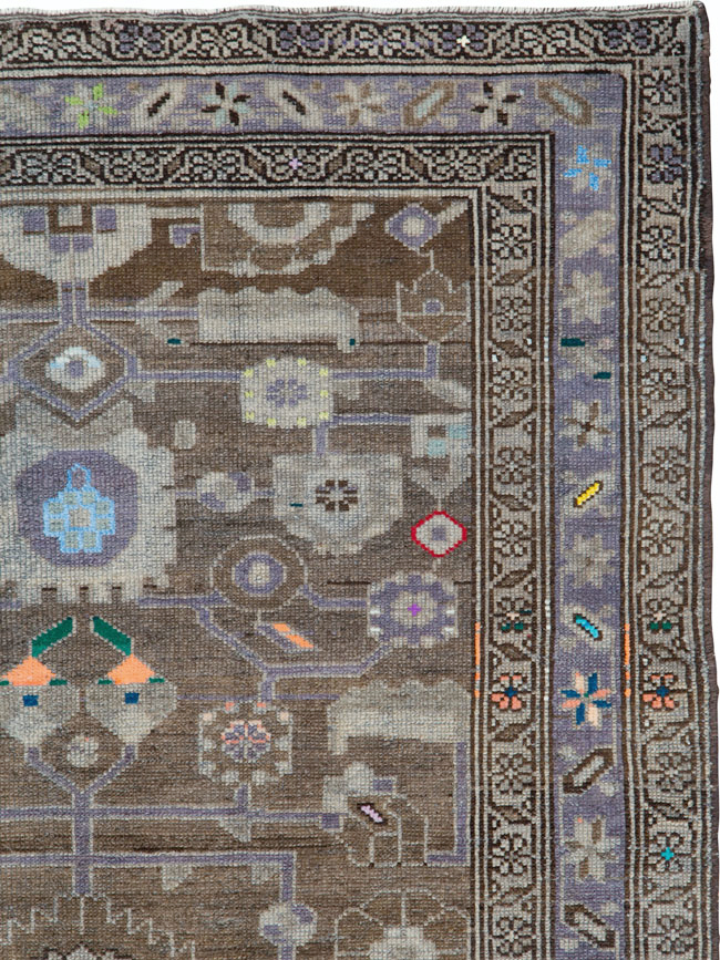 Vintage Persian Malayer Rug, No.26243 - Galerie Shabab