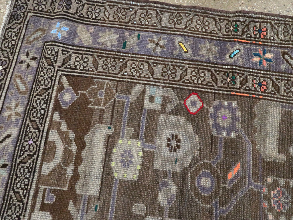 Vintage Persian Malayer Rug, No.26243 - Galerie Shabab