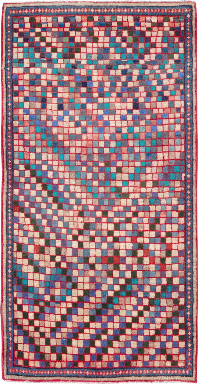 Vintage Persian Mahal Rug, No.26246 - Galerie Shabab