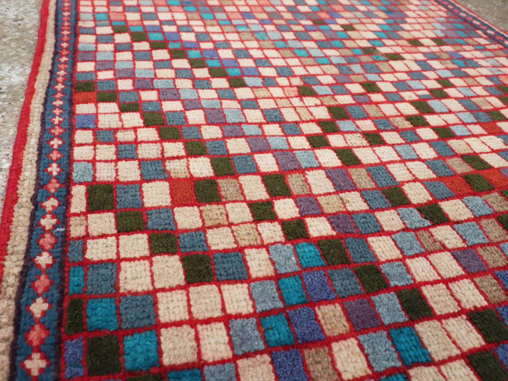 Vintage Persian Mahal Rug, No.26246 - Galerie Shabab