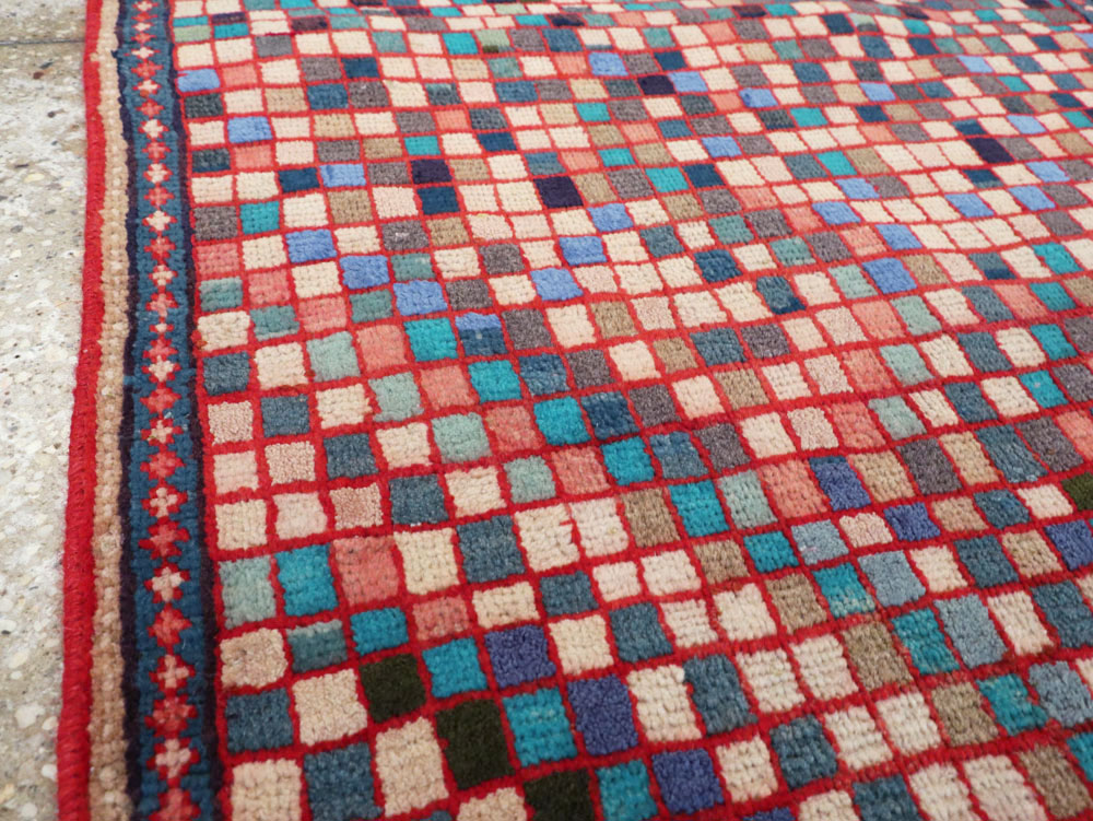 Vintage Persian Mahal Rug, No.26246 - Galerie Shabab