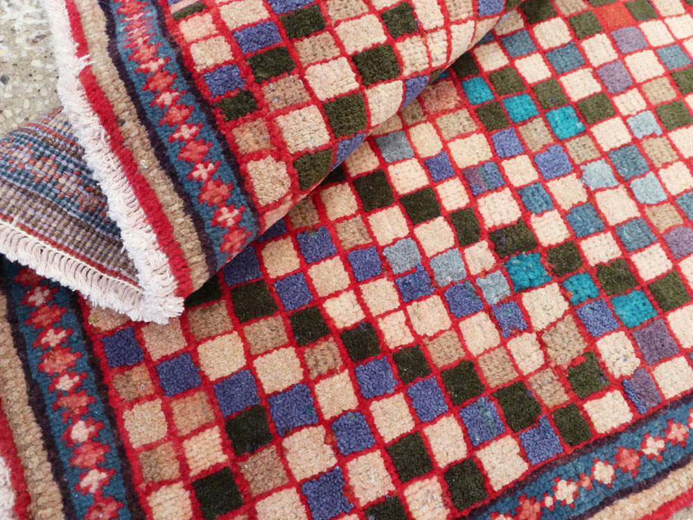 Vintage Persian Mahal Rug, No.26246 - Galerie Shabab